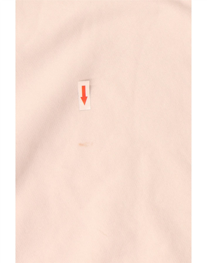 Nike Sweat-shirt pour femme UK 14 en coton color block beige moyen