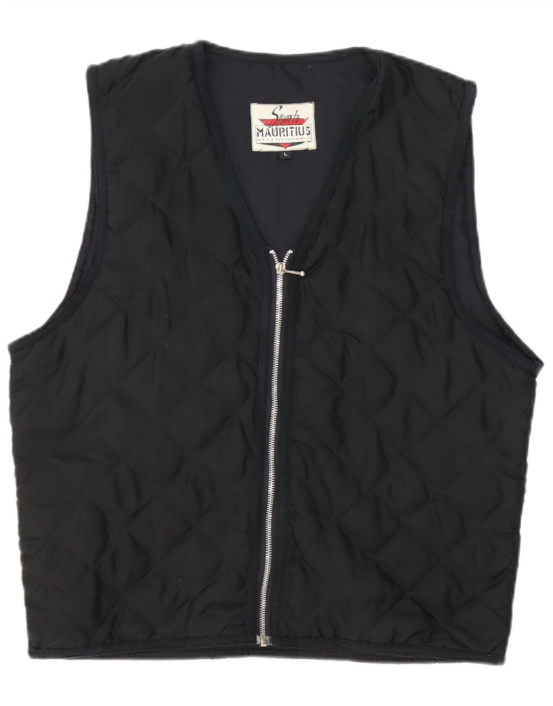 Gilet matelassé pour femme Mauritius UK 16 Large Noir Polyester