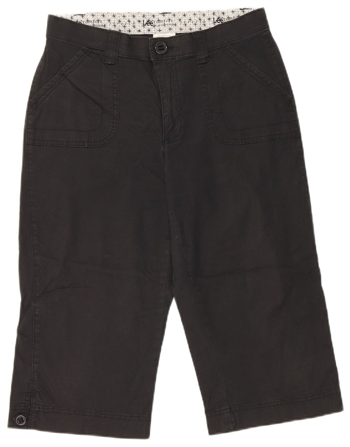 Lee Bermuda Femme US 6 Medium W28 Coton Noir