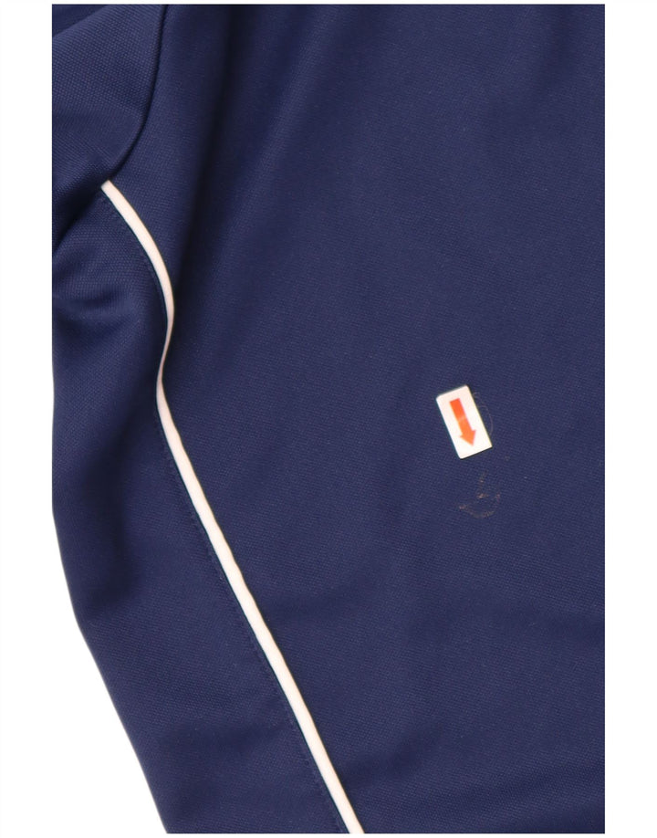 ADIDAS Haut de survêtement Aeroready pour hommes, pull à col zippé, grand, bleu marine