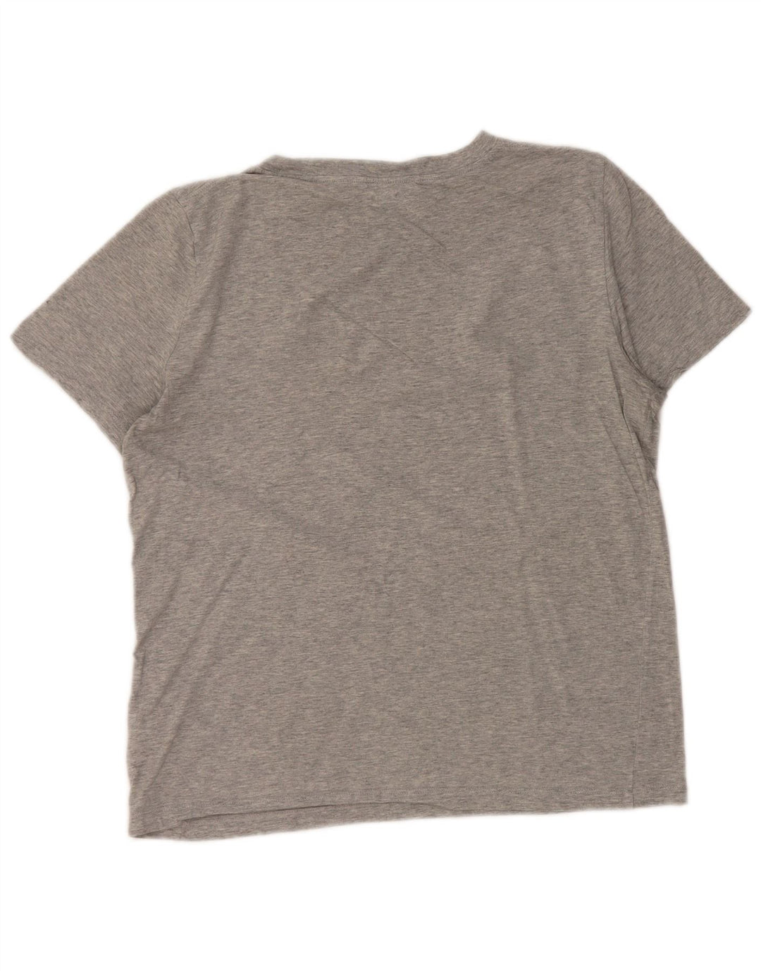 COS T-Shirt Femme Top UK 44 Coton Chiné Gris Moyen