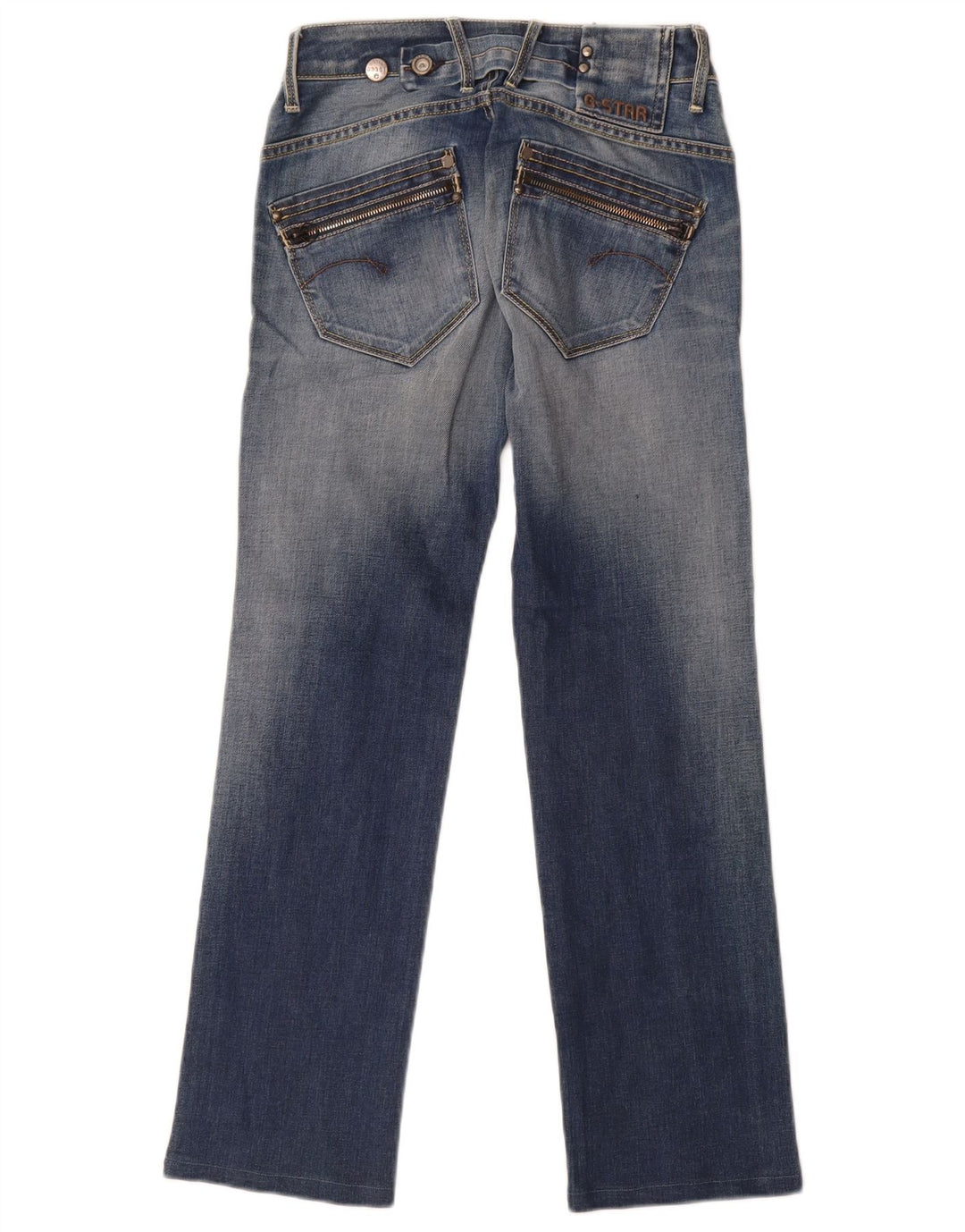 G-Star Jean droit femme W24 L28 bleu coton