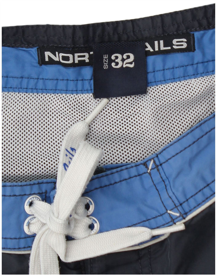North Sails Short de Bain Homme Bleu Moyen Colourblock Polyamide