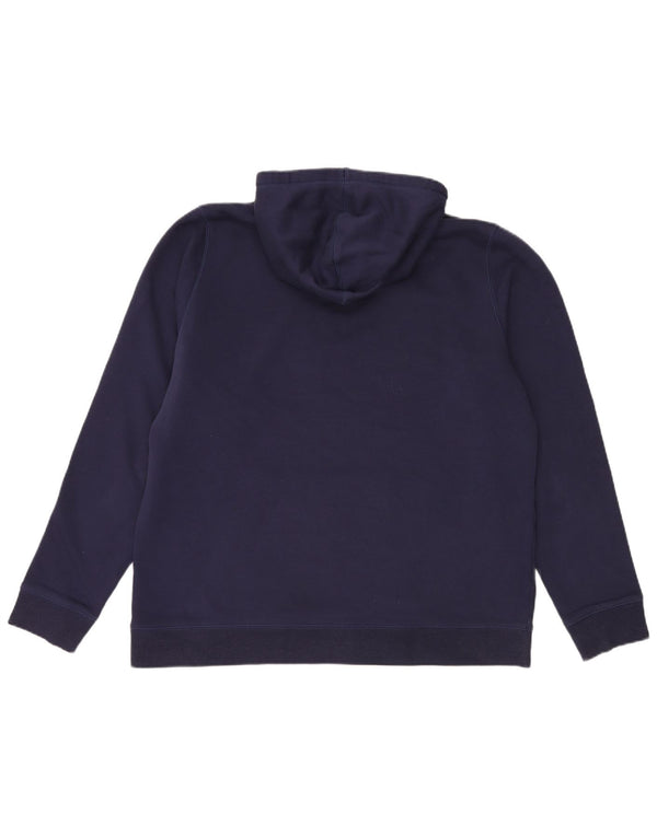 Under Armour Mens Cold Gear Hoodie Jumper XL Navy Blue