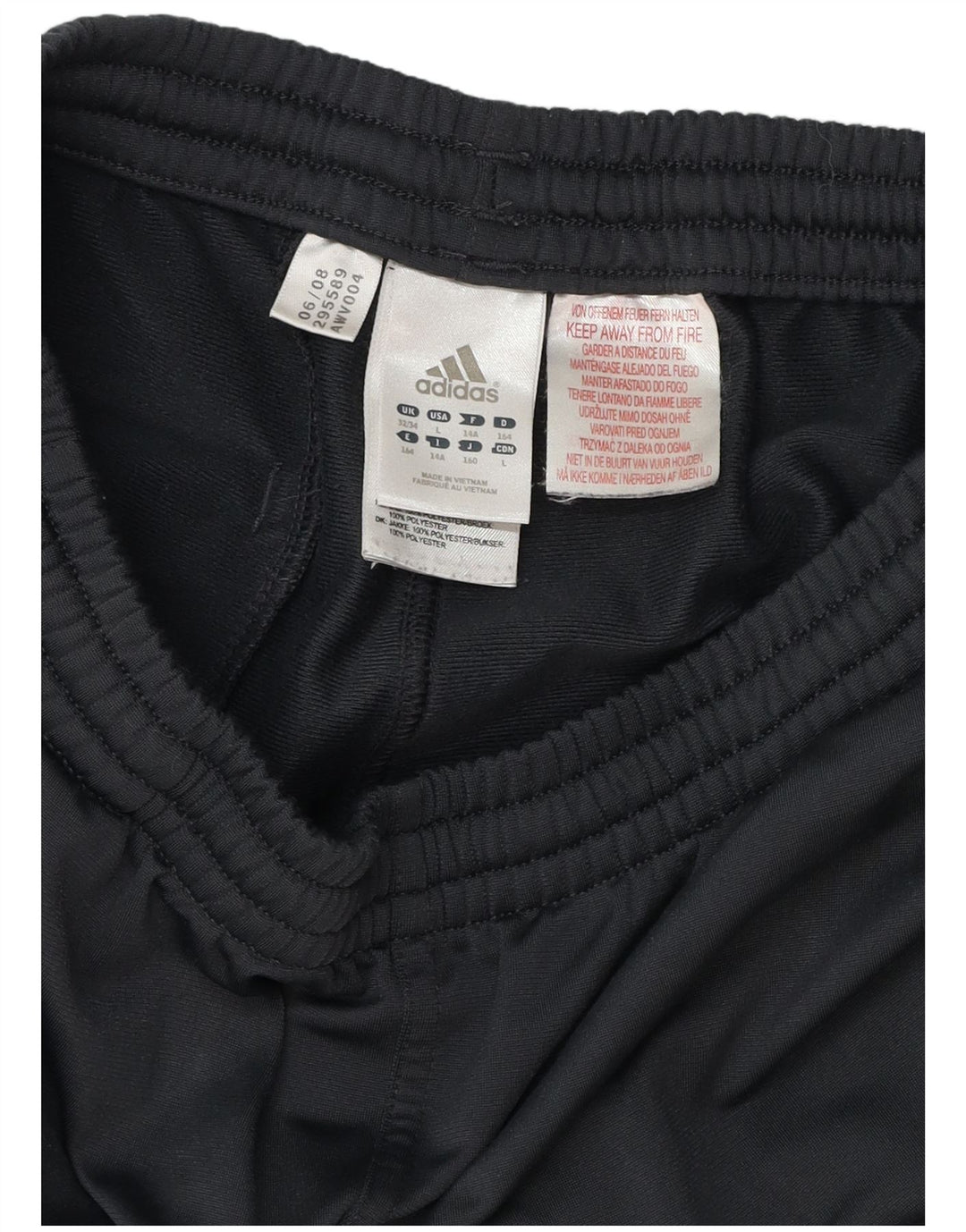 Pantalon de survêtement Adidas garçon 13-14 ans gris polyester