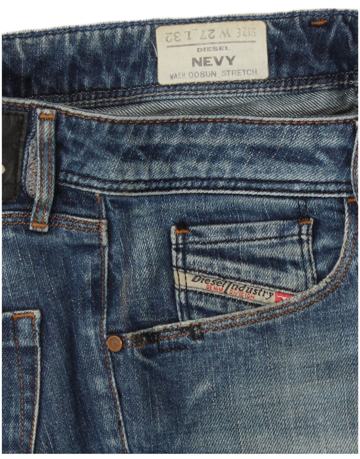 Diesel Jean Nevy Slim Femme W27 L32 Bleu Coton