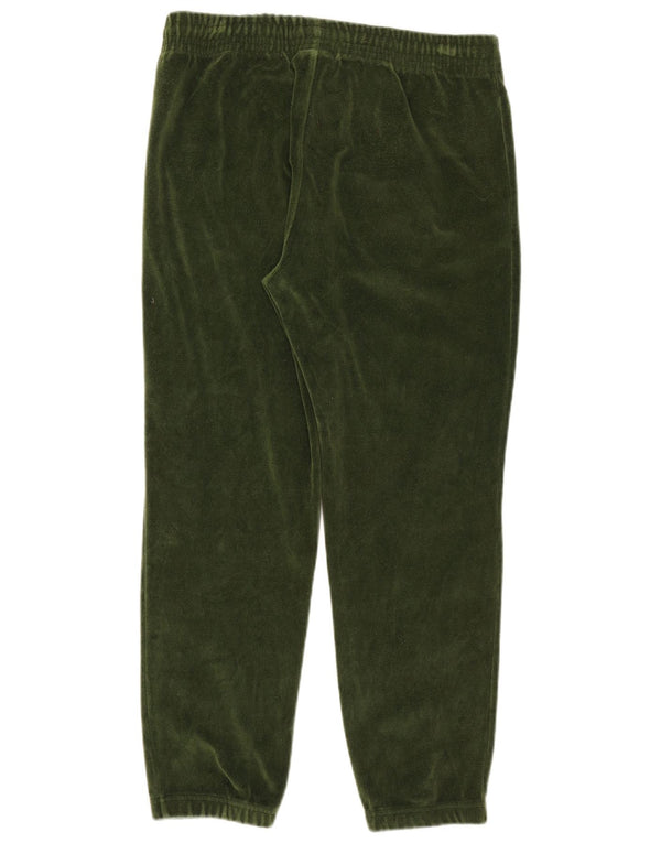 Champion Pantalon De Survêtement En Velours Joggers Femme Vert Moyen Coton