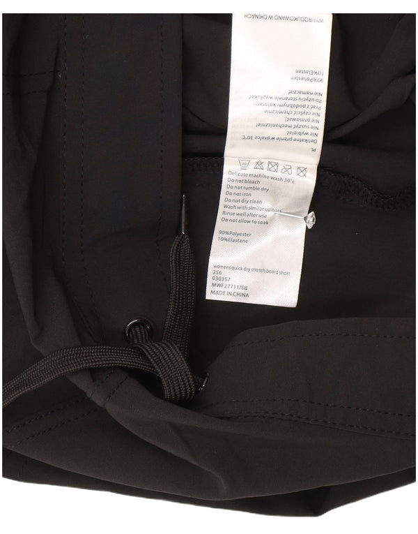 Mountain Warehouse Short de sport pour femme UK 18 XL Noir Polyester