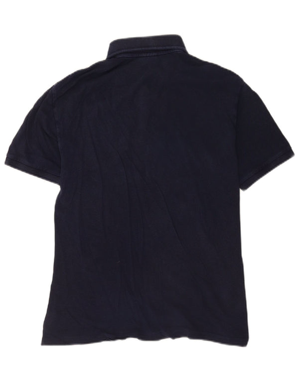 Napapijri Polo Geographic Homme Petit Bleu Marine