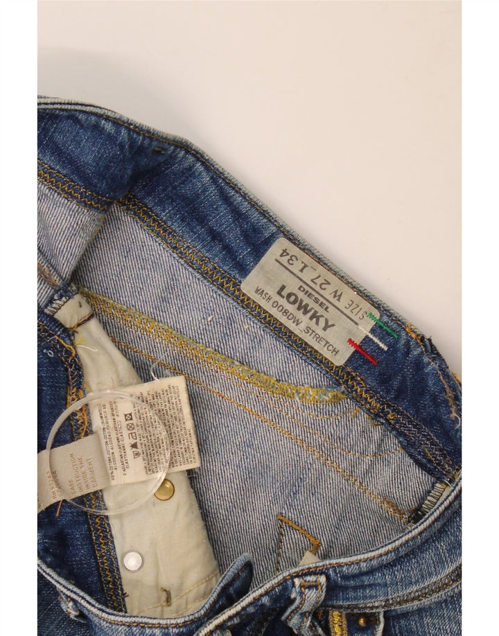 Diesel Jean Lowky Slim W27 L29 Femme Bleu Coton