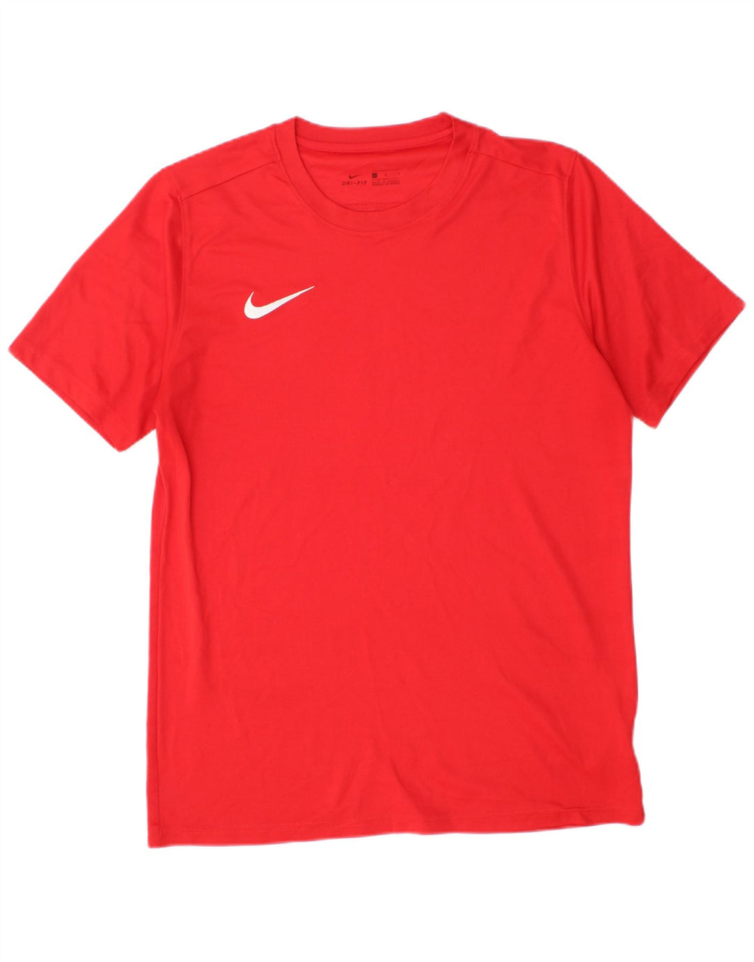 Nike Hommes Dri Fit T-Shirt Haut Large Rouge Polyester