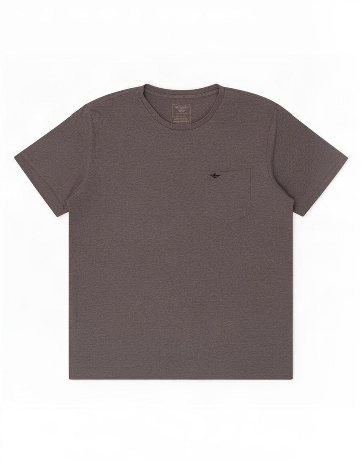 Dockers T-Shirt Homme Haut Large Gris Coton