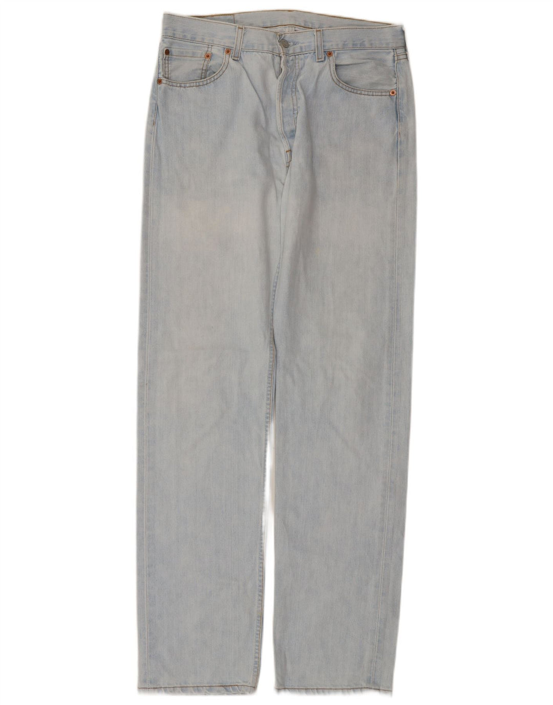 LEVI'S Jean Droit 501 Homme W34 L36 Bleu Coton