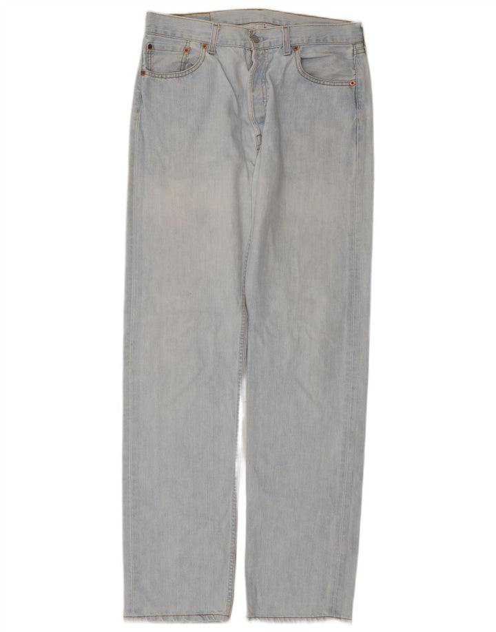 LEVI'S Jean Droit 501 Homme W34 L36 Bleu Coton