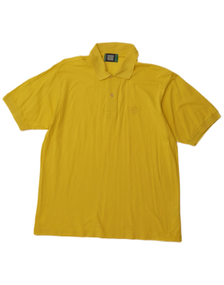 SERGIO TACCHINI Polo Homme Jaune Moyen Coton