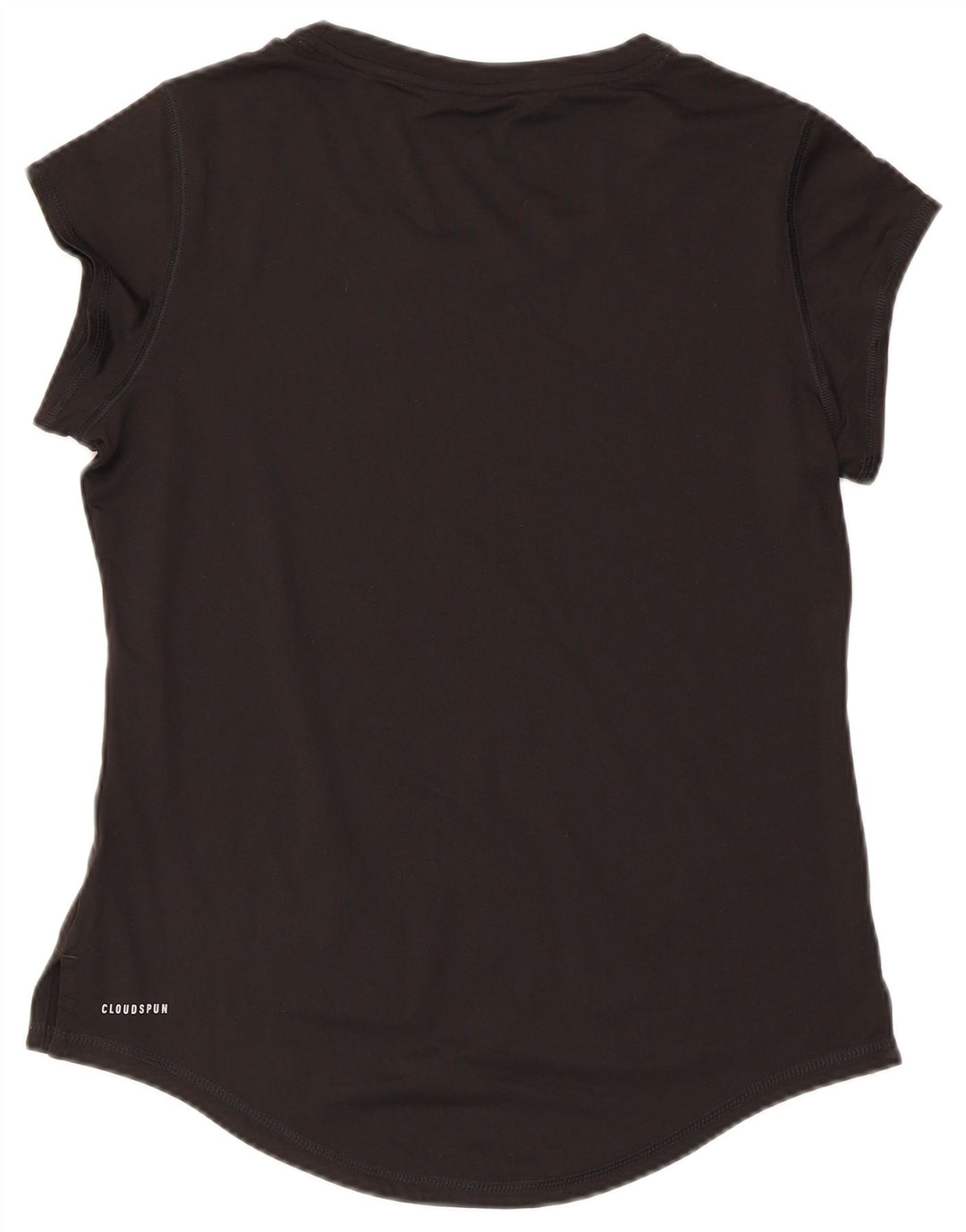 Puma Cloudspun T-Shirt Top UK 12 Noir Moyen Polyester