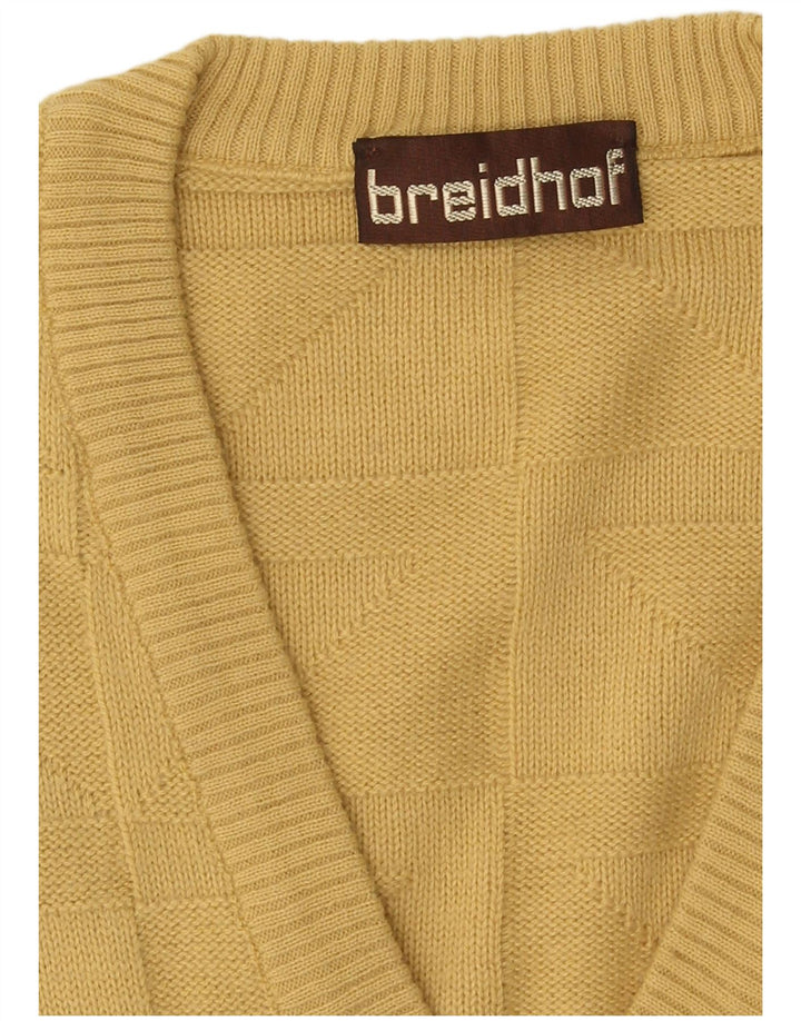 Breidhof Débardeur Vest Homme Jaune Moyen