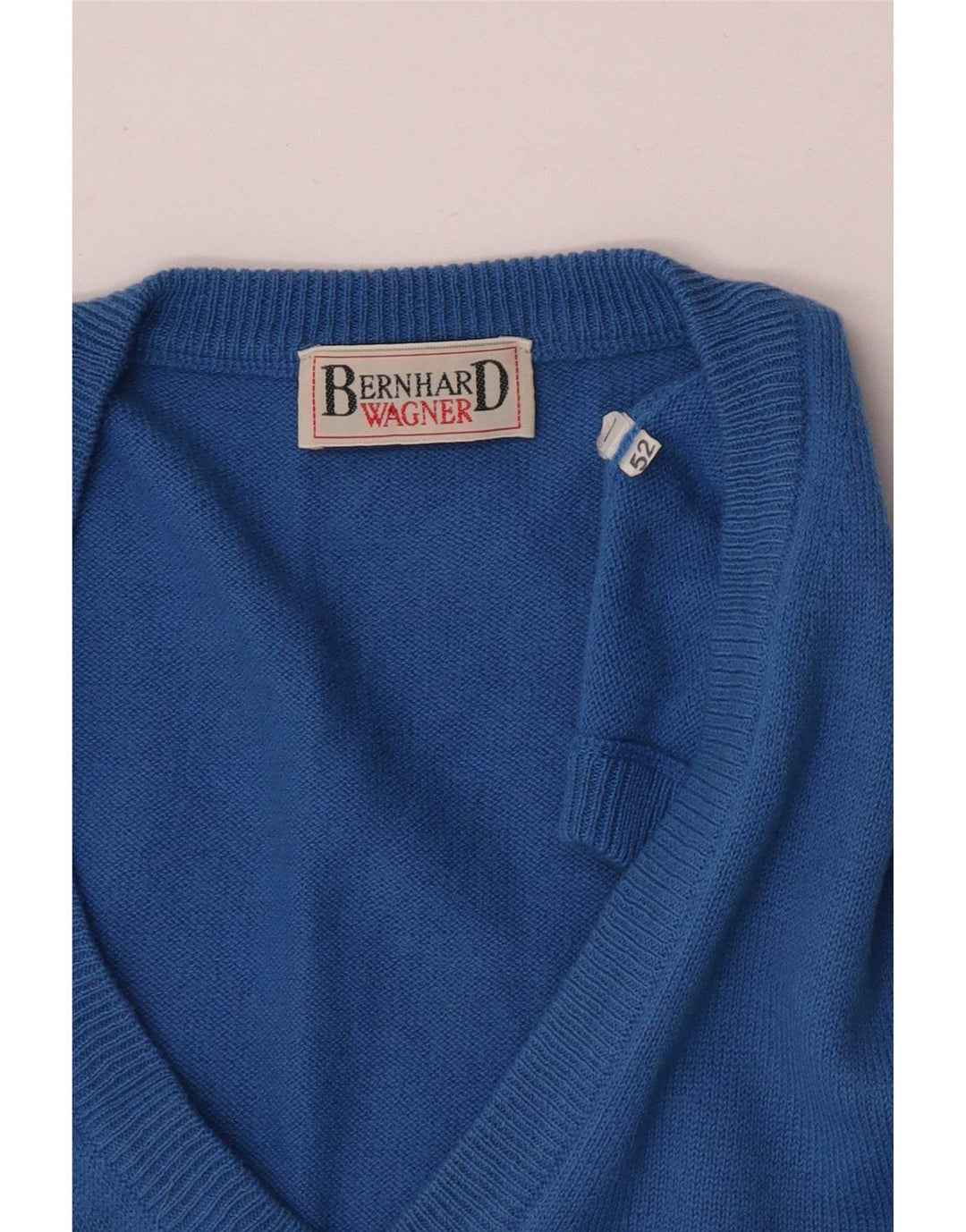 Bernhard Wagner Débardeur pour homme IT 52 Large Bleu