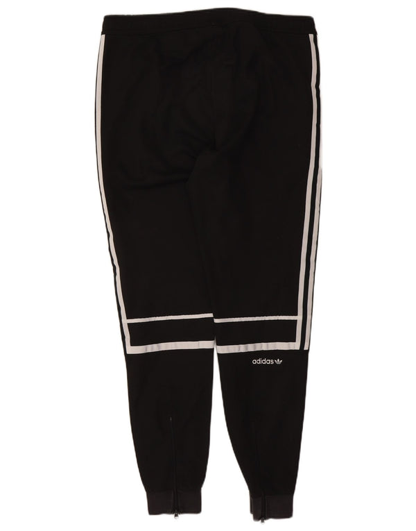 Adidas Pantalon de survêtement pour homme en coton noir Taille L