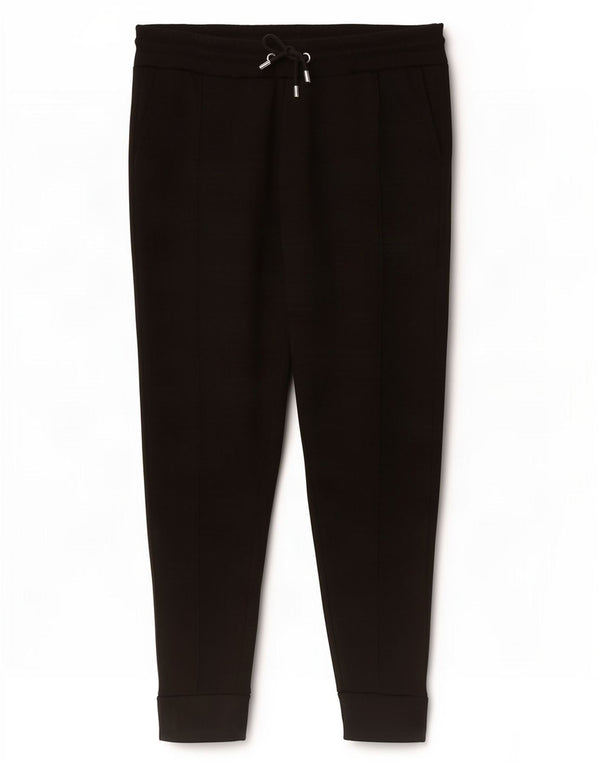Pantalon De Survêtement Zara Homme Pantalon De Jogging Noir Moyen Polyester