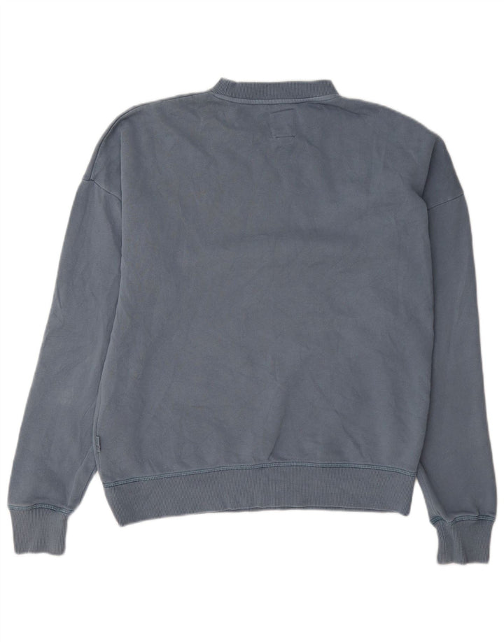 Billabong Sweat-shirt pour femme US 6 en coton bleu moyen