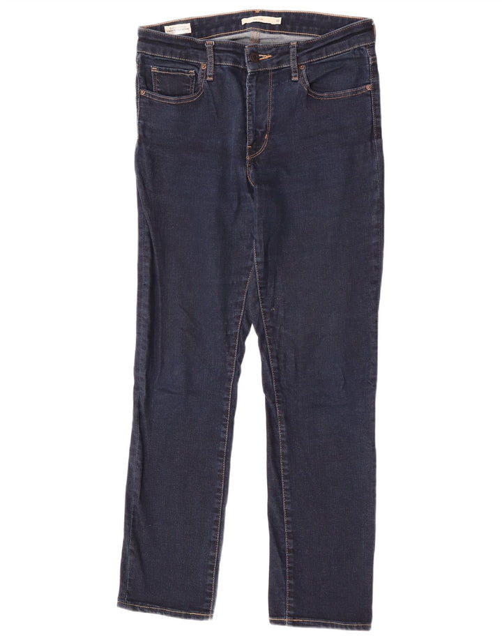 Levi's Jean Slim 712 Femme W30 L32 Bleu Marine Coton
