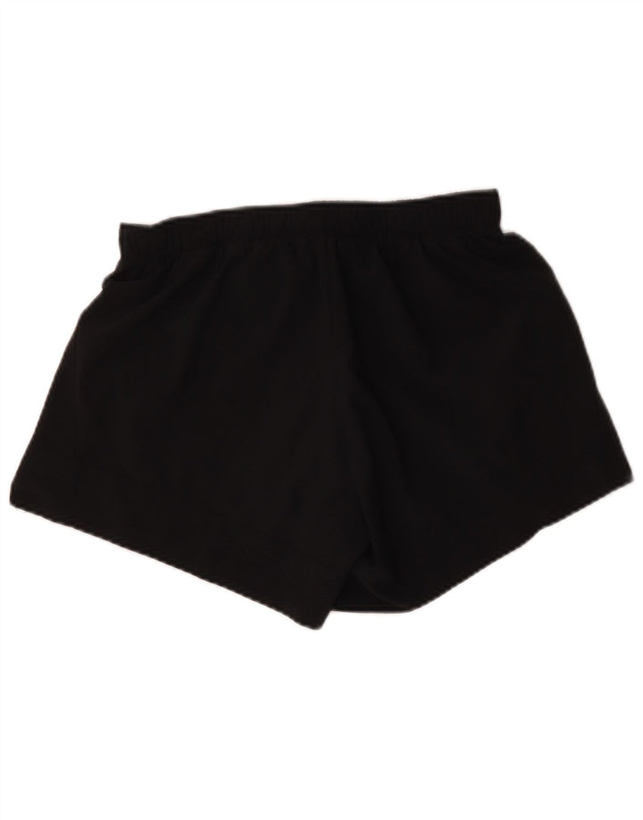 Nike Short de sport Dri Fit pour femme UK 14 Noir moyen Polyester