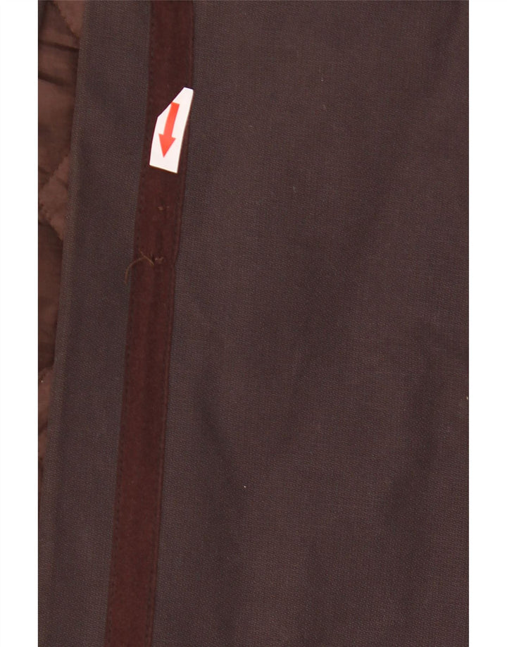 Hugo Boss Pardessus pour femme UK 16 Large Marron Coton