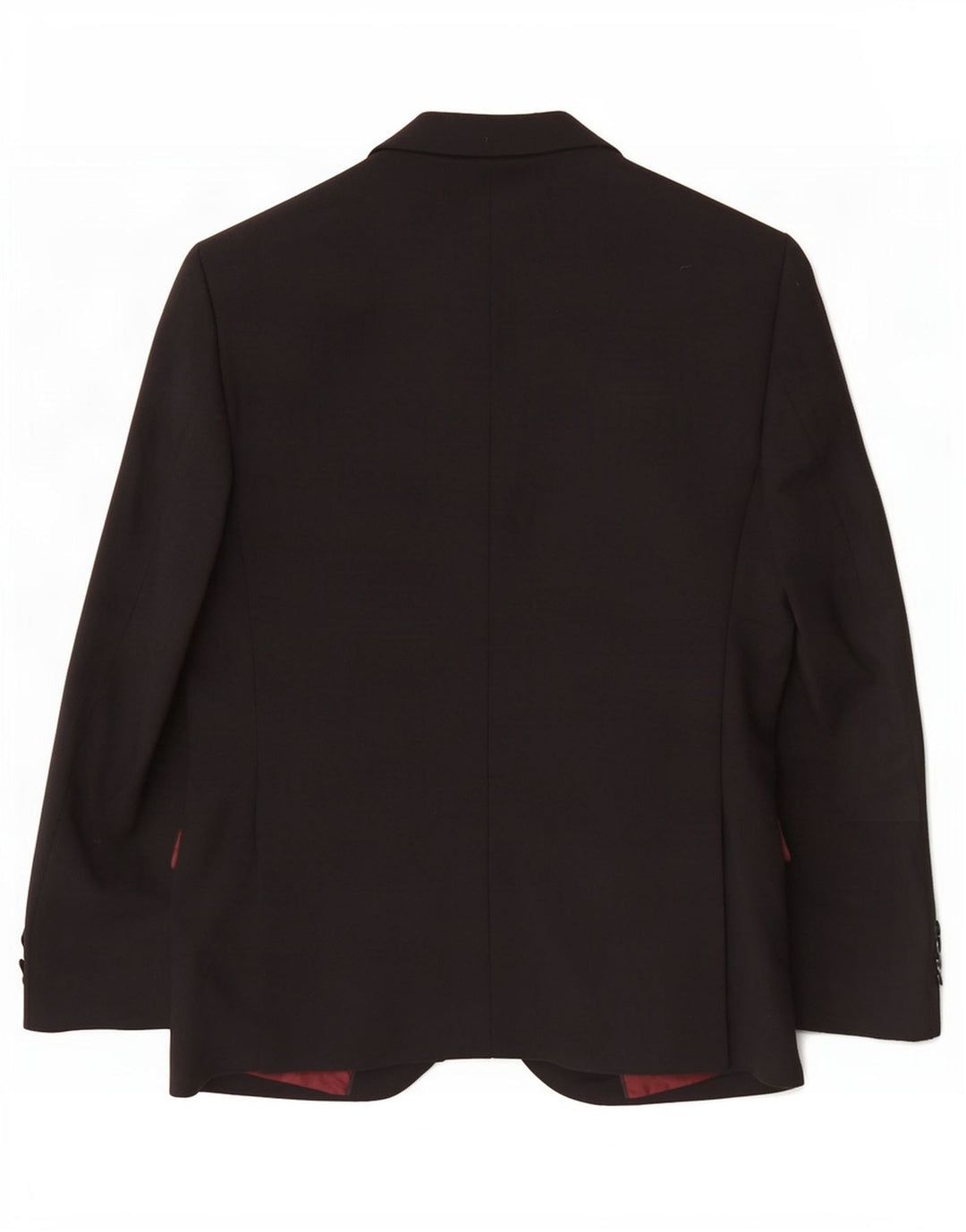 Marks & Spencer Veste blazer slim à 2 boutons pour homme UK 36 Petite laine noire