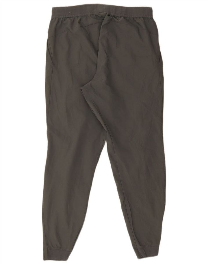 Nike Pantalon de survêtement Dri Fit Homme Gris Moyen Polyester