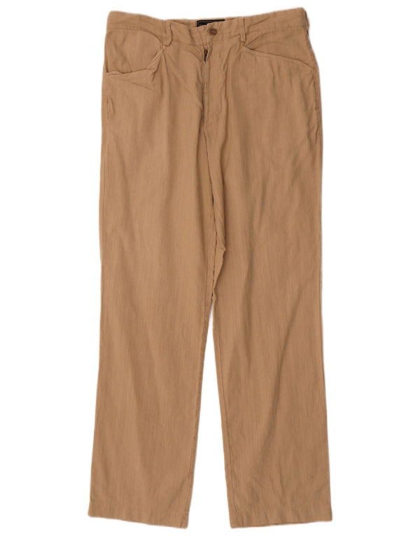 Marlboro Classics Pantalon droit décontracté pour homme EU 50 Large W34 L31 Beige