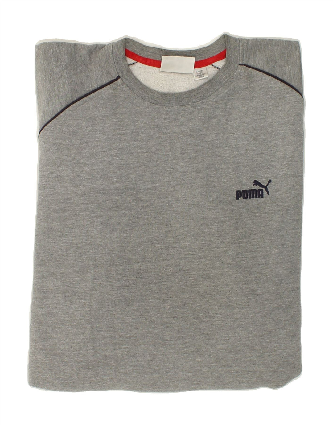 PUMA Mens Sweatshirt Jumper XL Grey Cotton Vintage Puma and Second-Hand Puma from Messina Hembry 