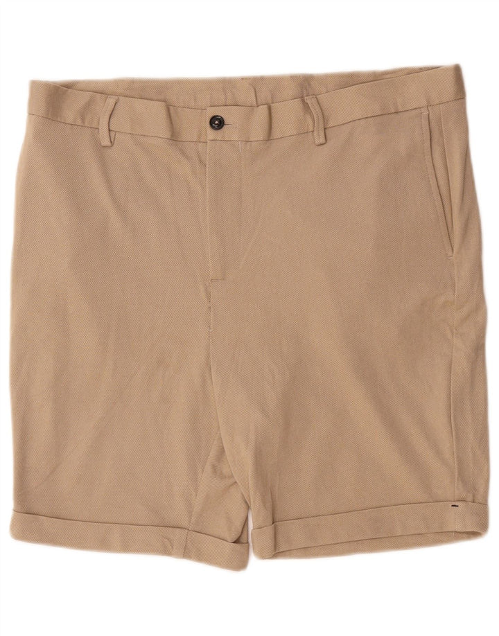 Zara Short Chino Homme EU 44 Large W34 Beige Viscose