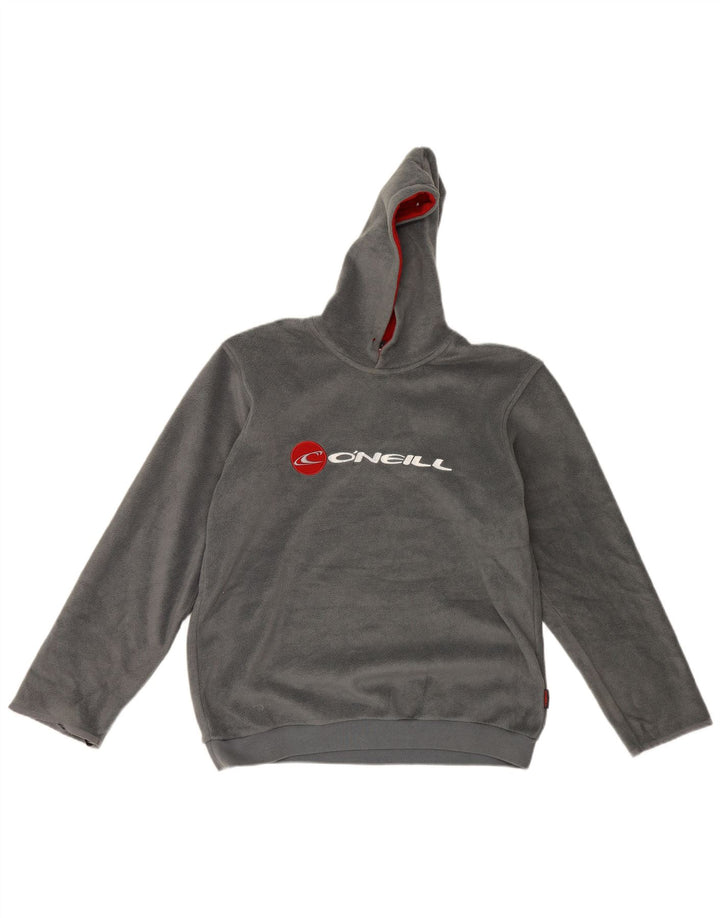 O'Neill Pull polaire à capuche graphique pour homme Petit gris Polyester