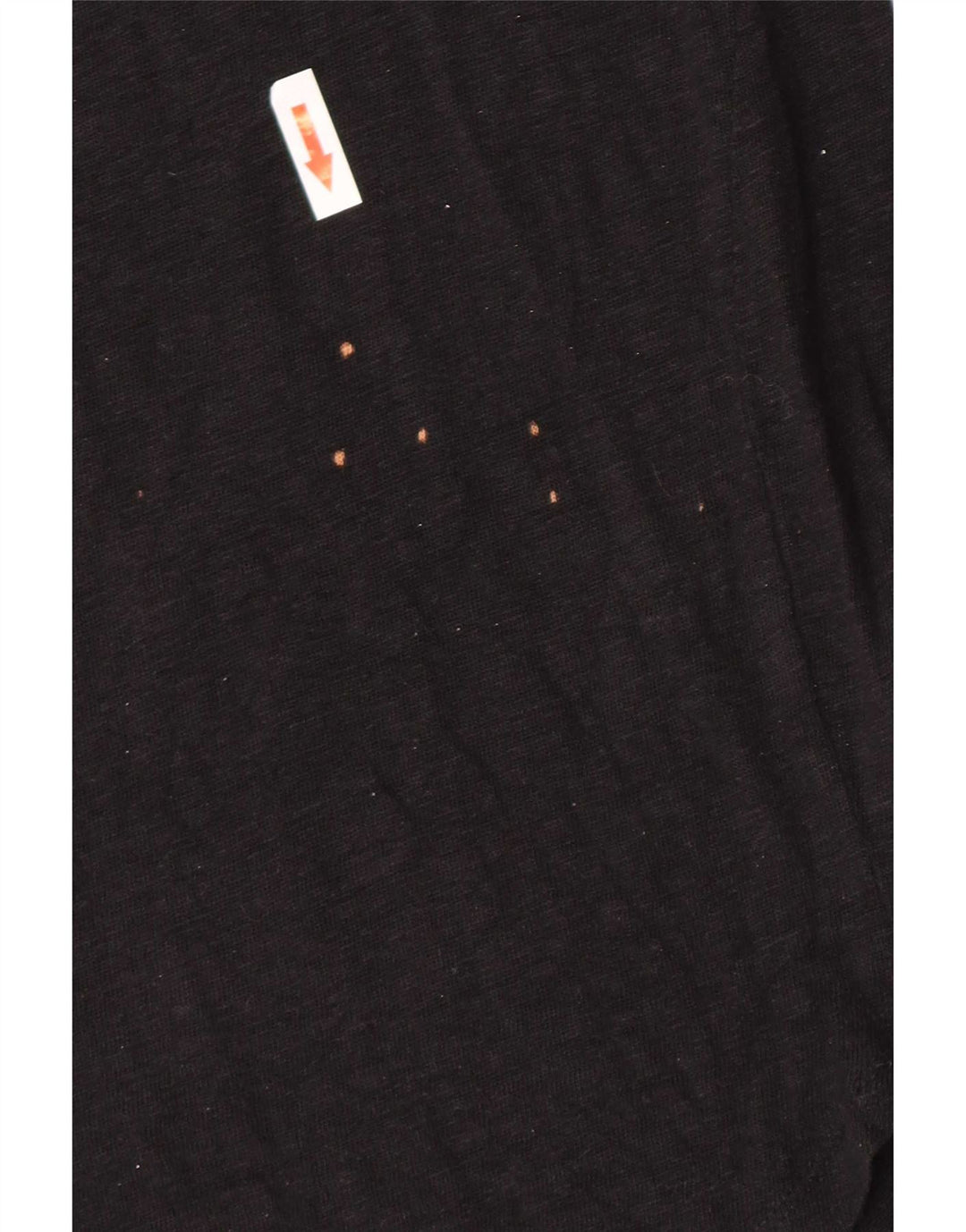 Zara Haut à manches 3/4 pour femme UK 10 Small Noir