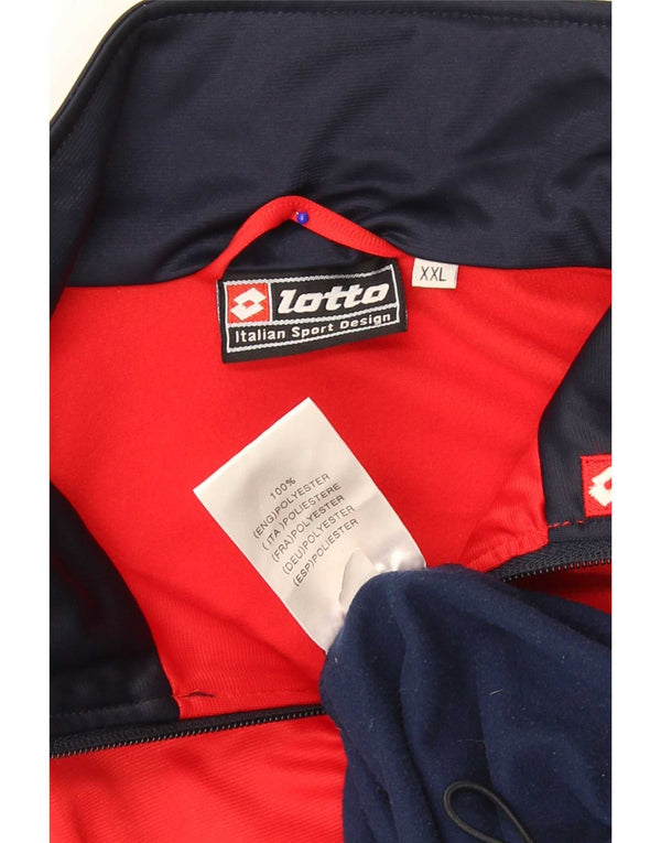 Lotto Veste de survêtement graphique pour homme 2XL Multicolore Colourblock
