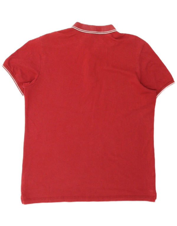 Adidas Polo Homme XL Rouge