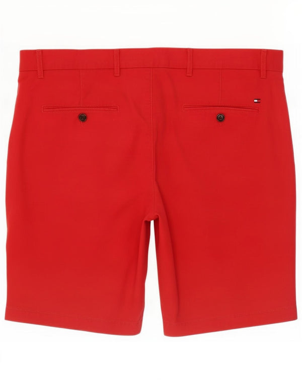 Tommy Hilfiger Short Chino Homme W38 XL Rouge Coton