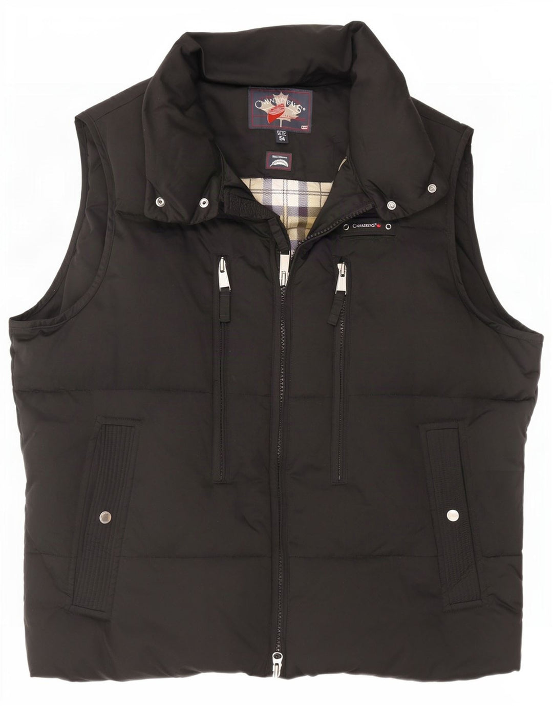 Canadiens Gilet rembourré pour hommes IT 54 2XL Noir