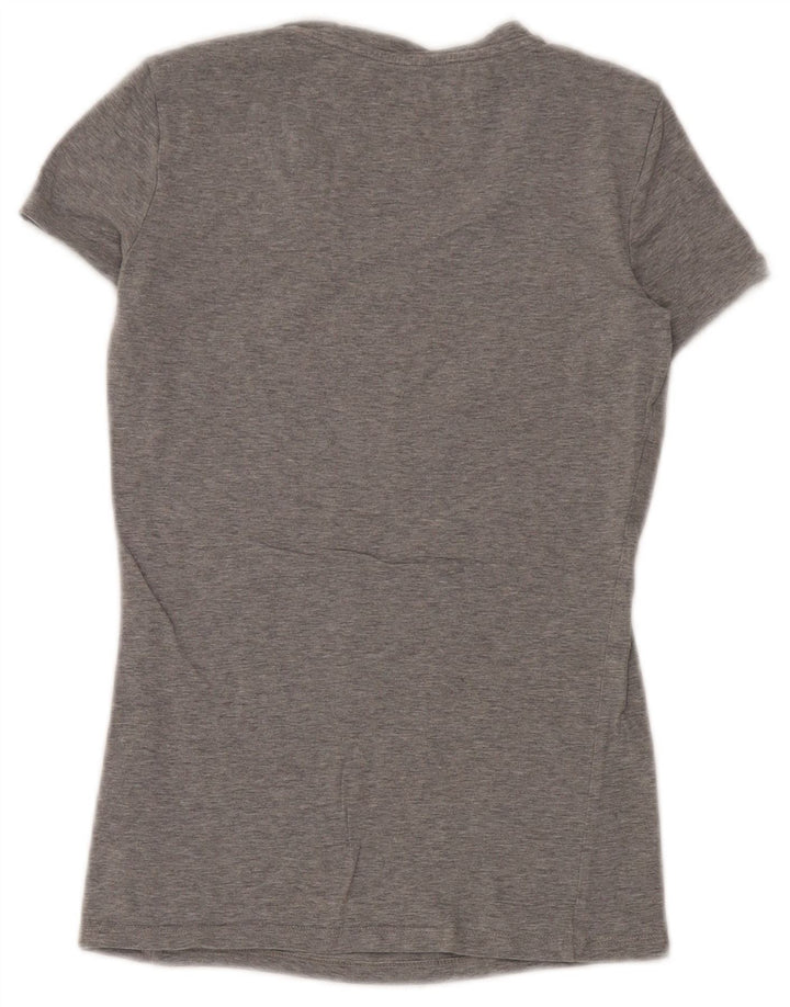 Guess T-shirt graphique pour femme UK 8 Small Gris