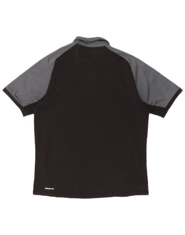 Adidas Polo Climacool Homme Noir Moyen Colorblock