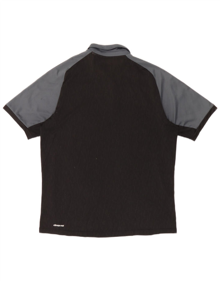 Adidas Polo Climacool Homme Noir Moyen Colorblock