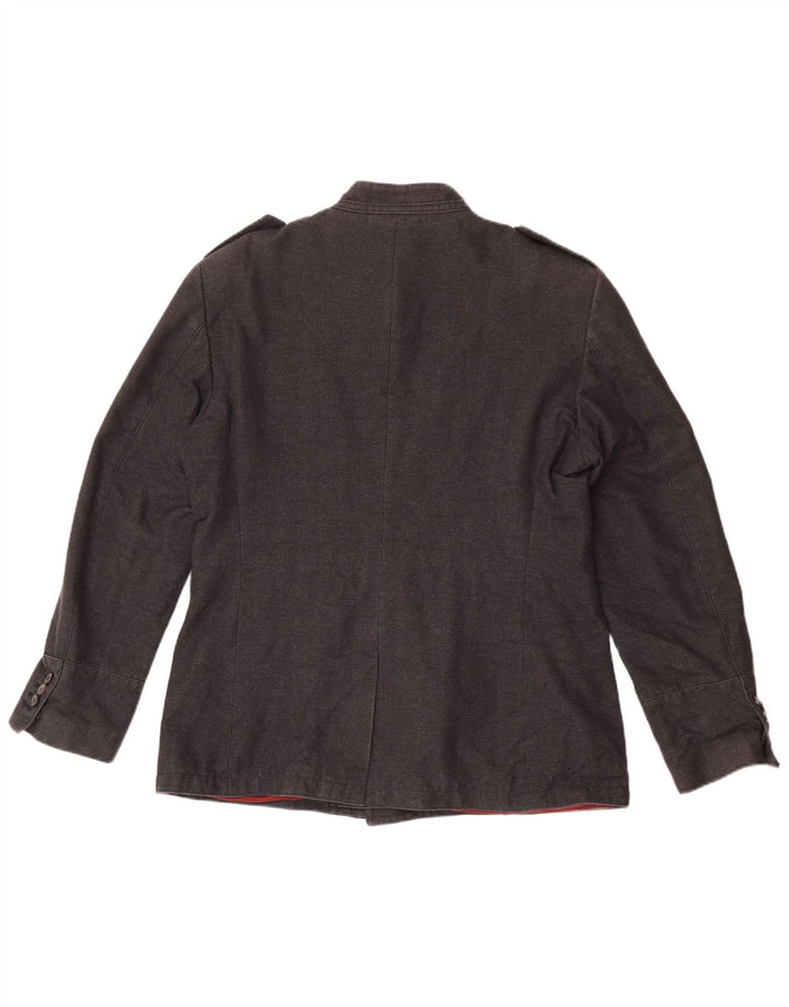 Zara Veste Militaire Homme EU 54 XL Gris