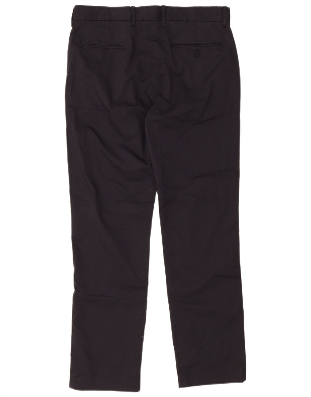 J. Crew Pantalon Chino Droit Stretch Homme W31 L30 Bleu Marine Polyester