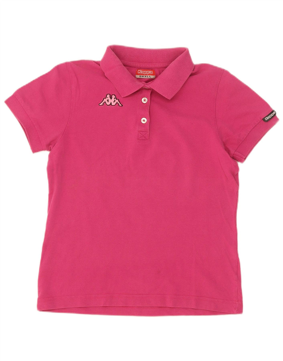 Kappa Polo Femme UK 10 Petit Rose