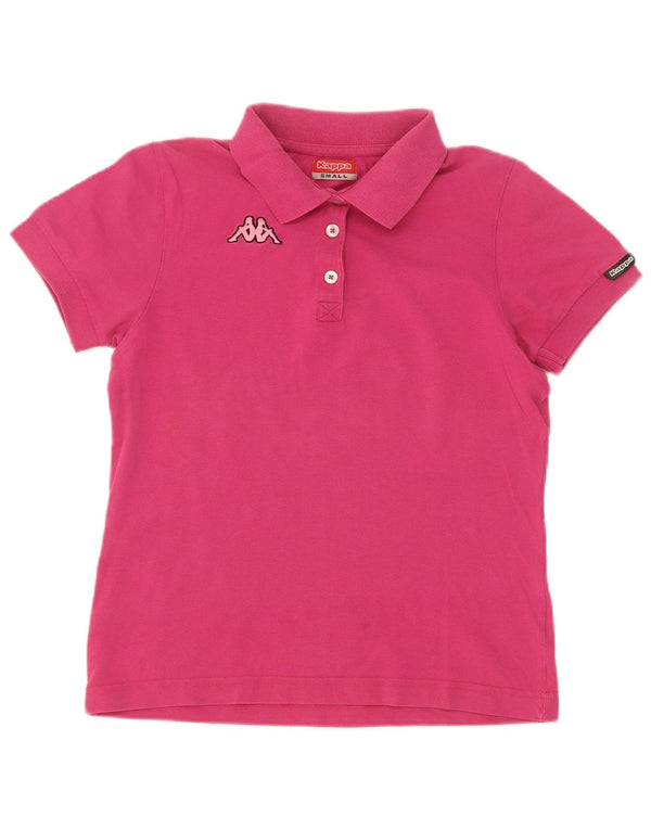 Kappa Polo Femme UK 10 Petit Rose