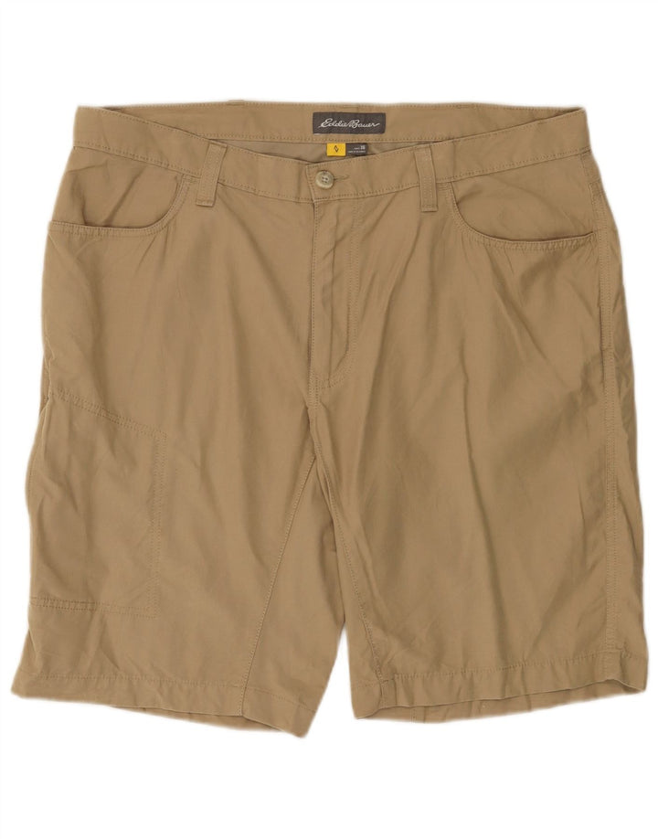 EDDIE BAUER Short Cargo Homme W36 Grand Coton Beige