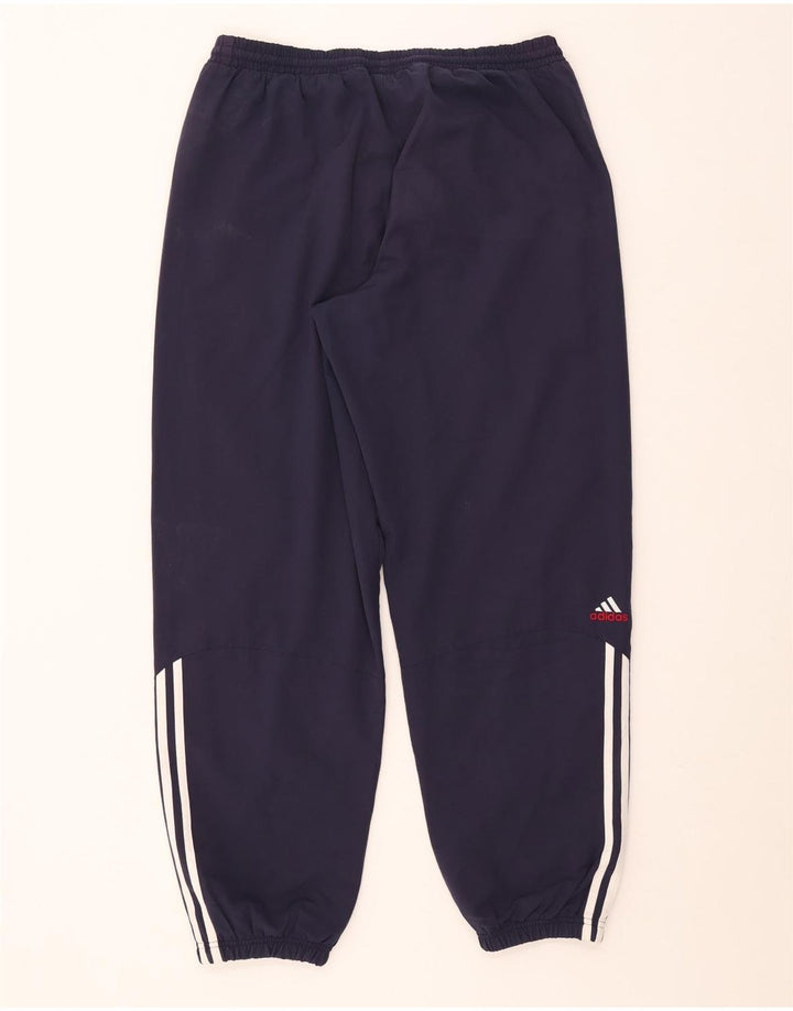 Adidas Pantalon de survêtement pour homme Pantalon de jogging Large Bleu marine Polyester