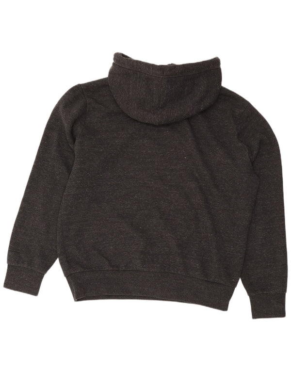 SUPERDRY Pull à capuche pour homme 2XL Gris Moucheté Coton