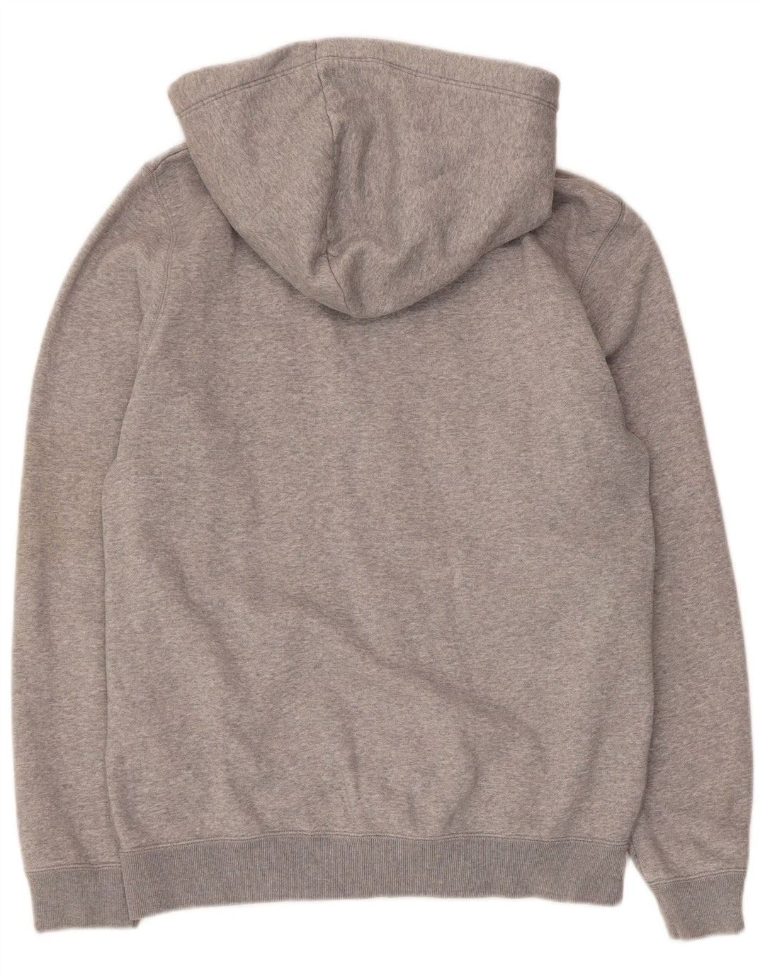 Jack Wills Pull à capuche zippé pour homme en coton moucheté gris moyen